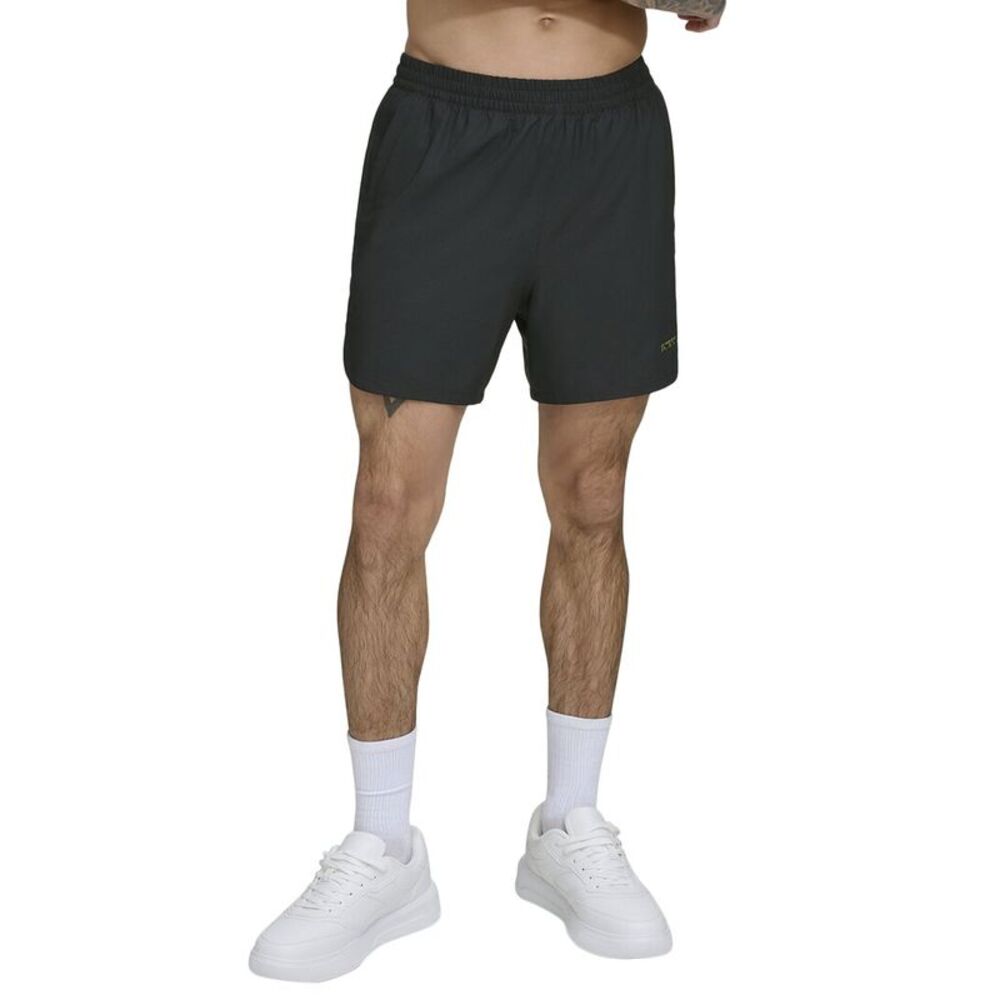 Dkny Mens  Modern Euro Swim Trunk, Yellow